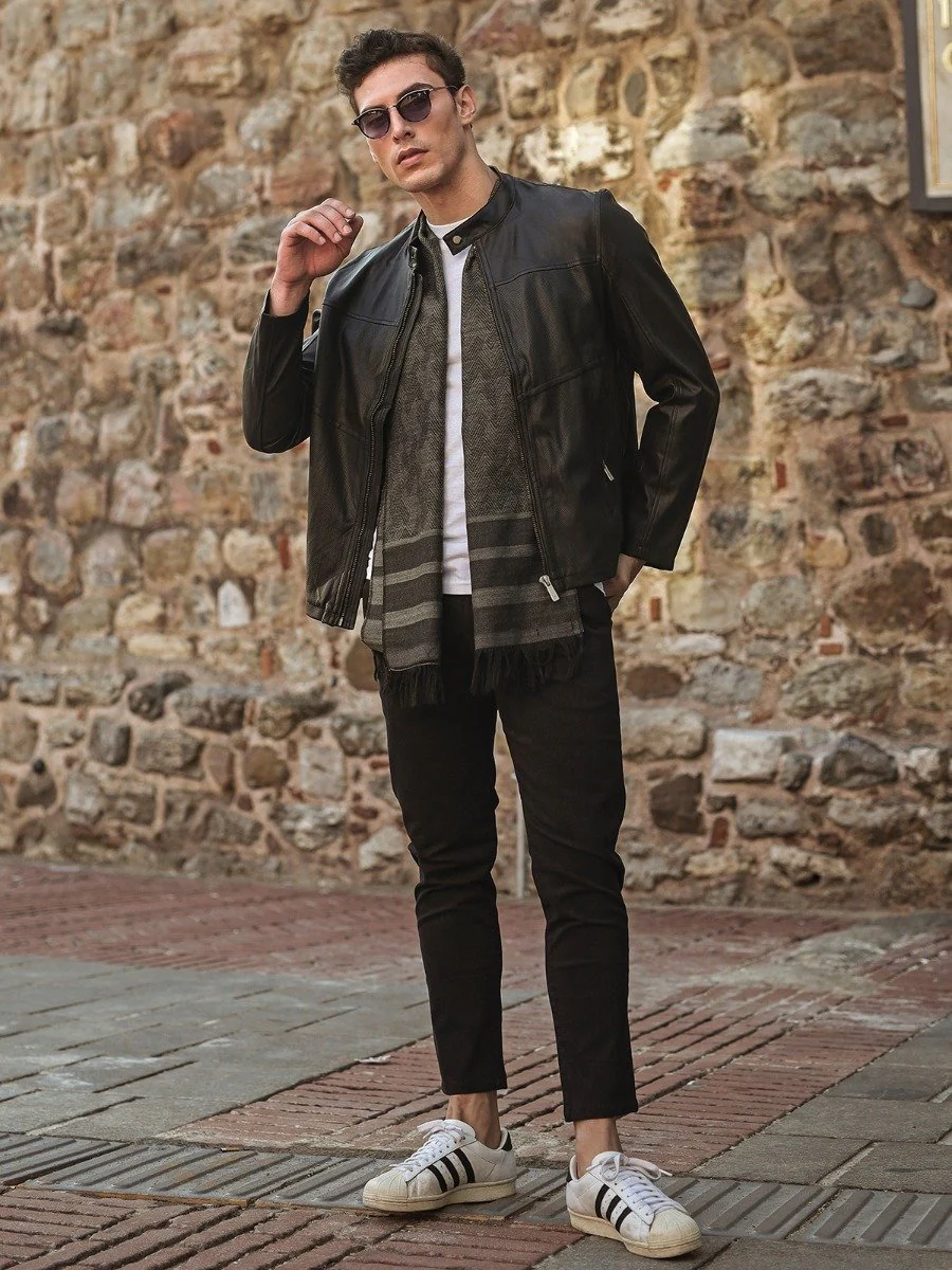 Men's Black Jacket - EMTJ20-003 - Image 5