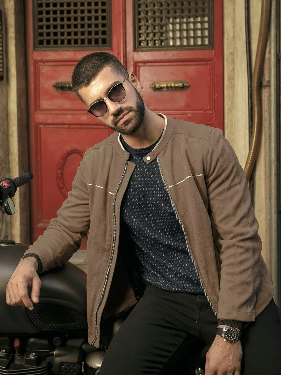 Men's Camel Jacket - EMTJ20-006 - Image 2