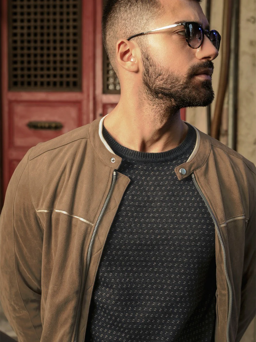 Men's Camel Jacket - EMTJ20-006 - Image 4