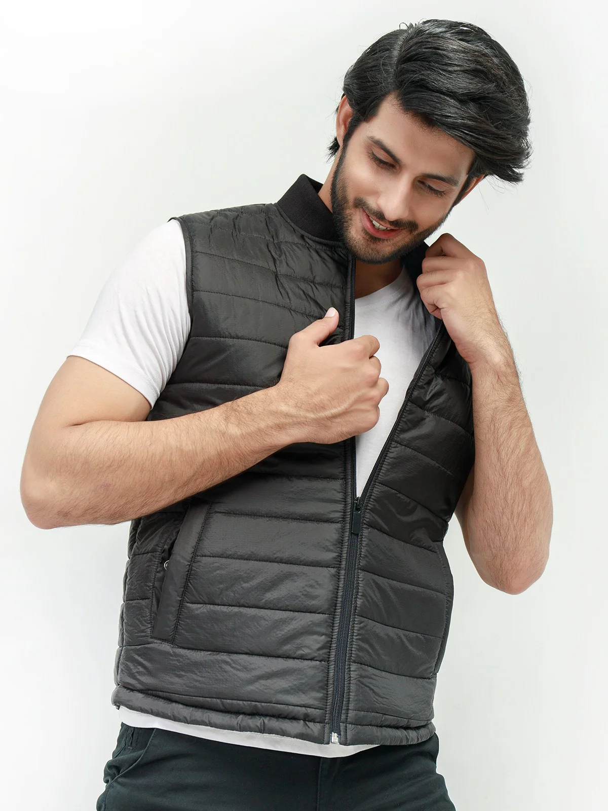 Men's Black Jacket - EMTJ21-001 - Image 2