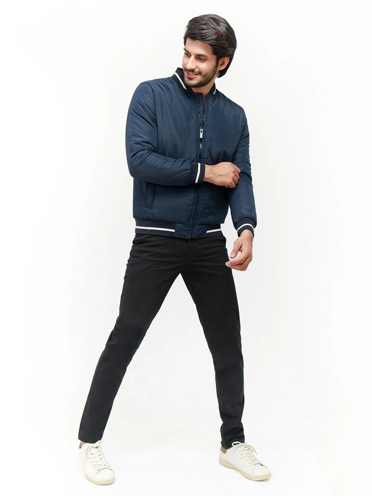 Men's Navy Jacket - EMTJ21-003 - Image 2
