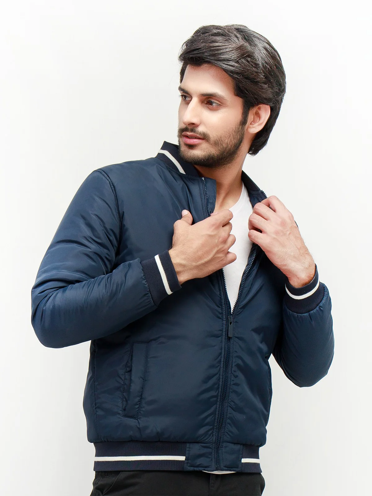 Men's Navy Jacket - EMTJ21-003 - Image 3