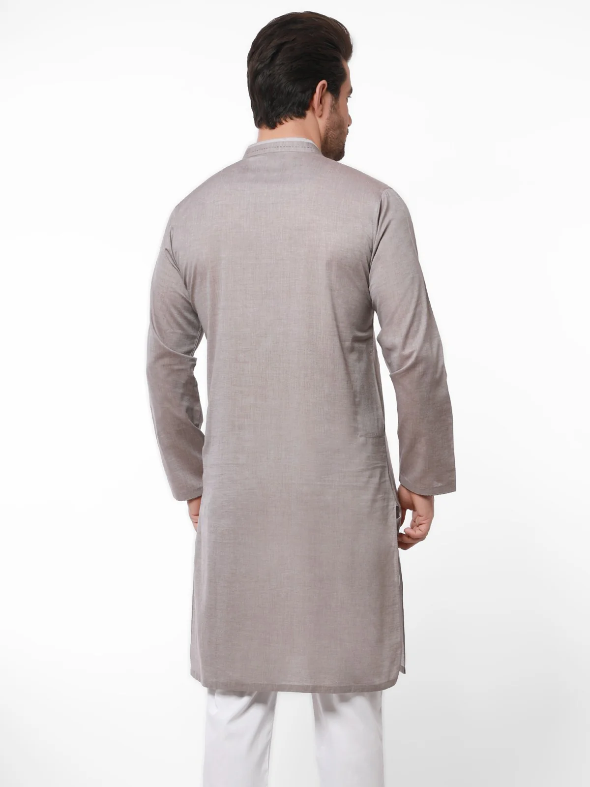 Men's Zinc Kurta - EMTK21S-99059 - Image 3