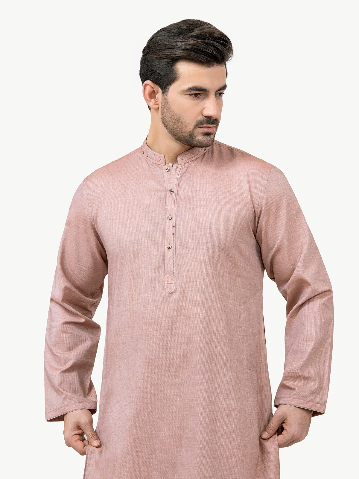 Men's Tea Rose Kurta - EMTK22S-99132 - Image 2