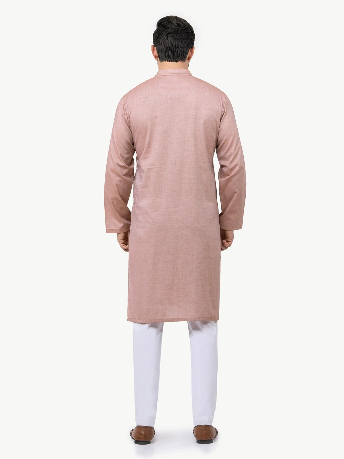 Men's Tea Rose Kurta - EMTK22S-99132 - Image 4