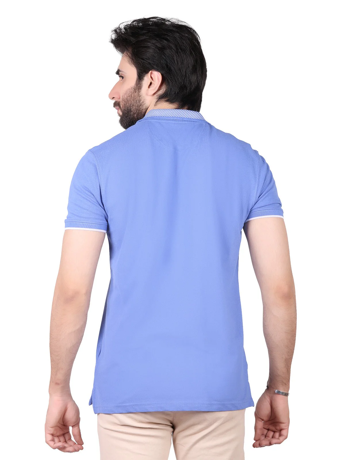 Men's Ink Blue Polo Shirt - EMTPS19-008 - Image 3