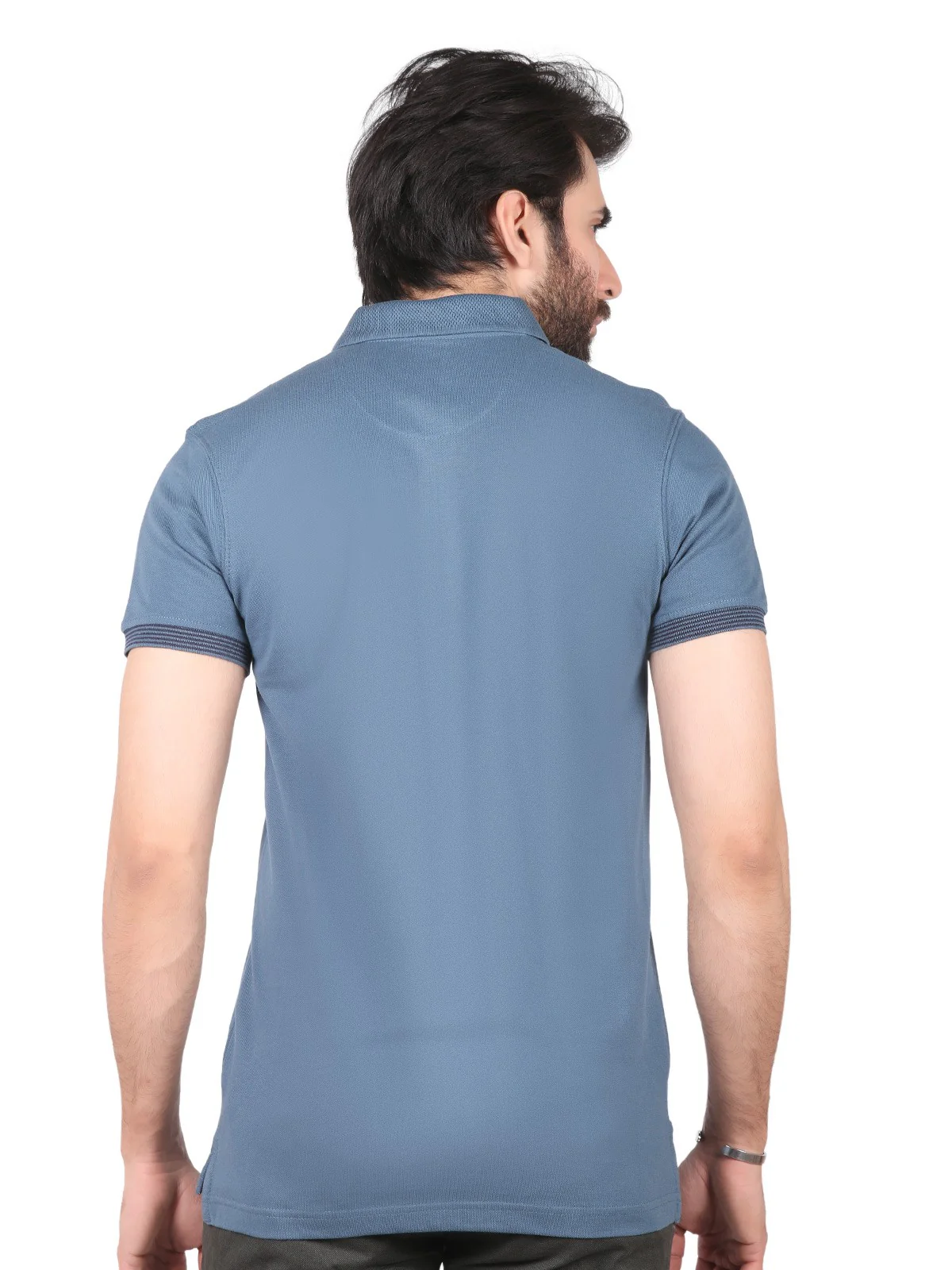 Men's Teal Polo Shirt - EMTPS19-064 - Image 3