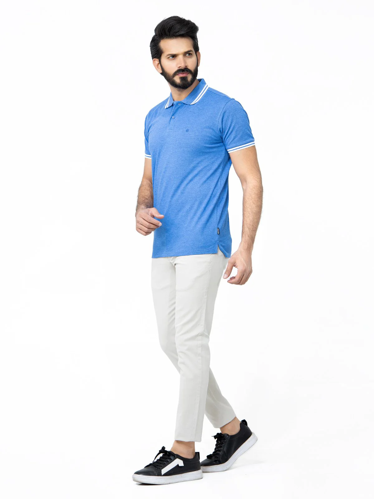 Men's Blue Polo Shirt - EMTPS22-001 - Image 5
