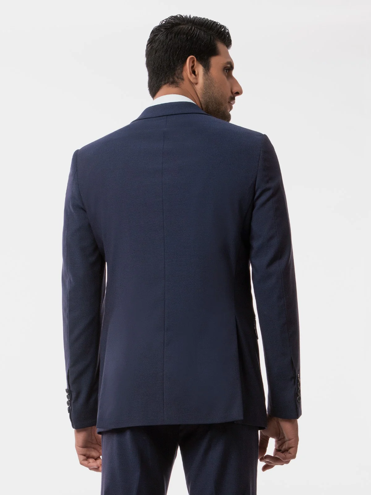 Men's Navy Blue Single Breast - EMTSB19-8104 - Image 4