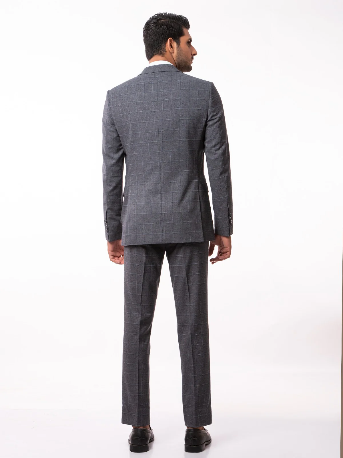 Men's Grey Single Breast - EMTSB19-8107 - Image 6