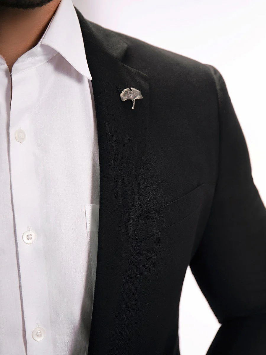 Men's Black Single Breast - EMTSB19SF-8109 - Image 3