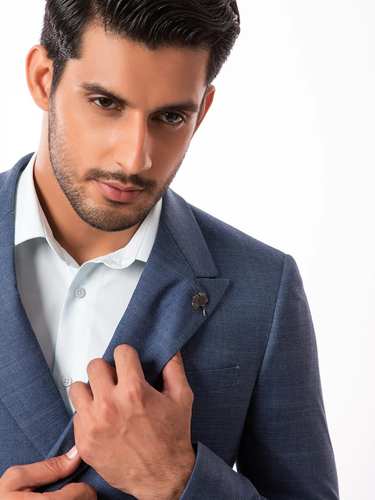 Men's Blue Single Breast - EMTSB19SF-8122 - Image 3