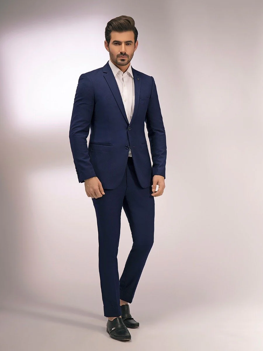 Men's Royal Blue Single Breast - EMTSB20-8127