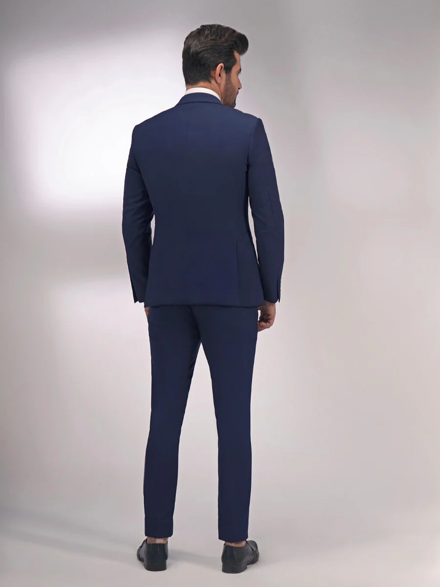 Men's Royal Blue Single Breast - EMTSB20-8127 - Image 4