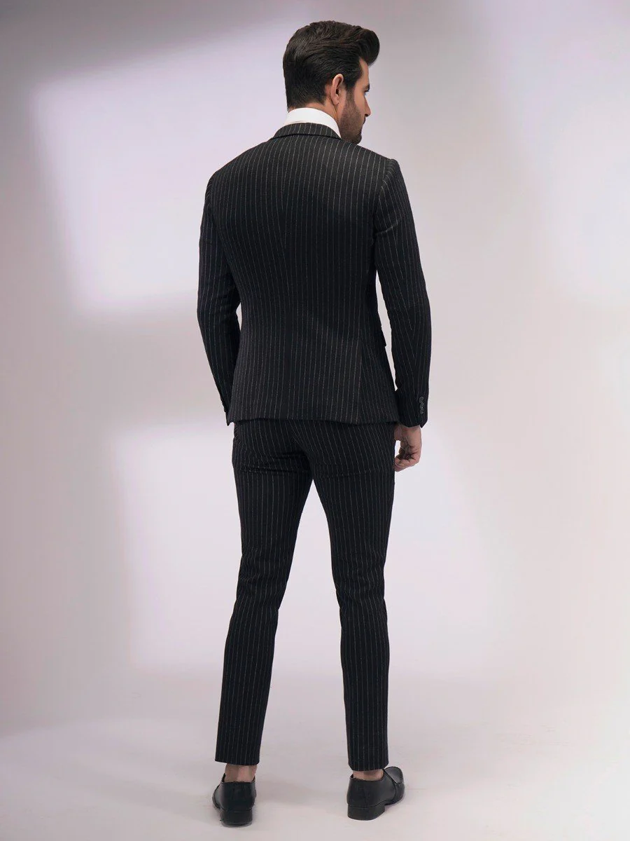 Men's Black Single Breast - EMTSB20-8135 - Image 2