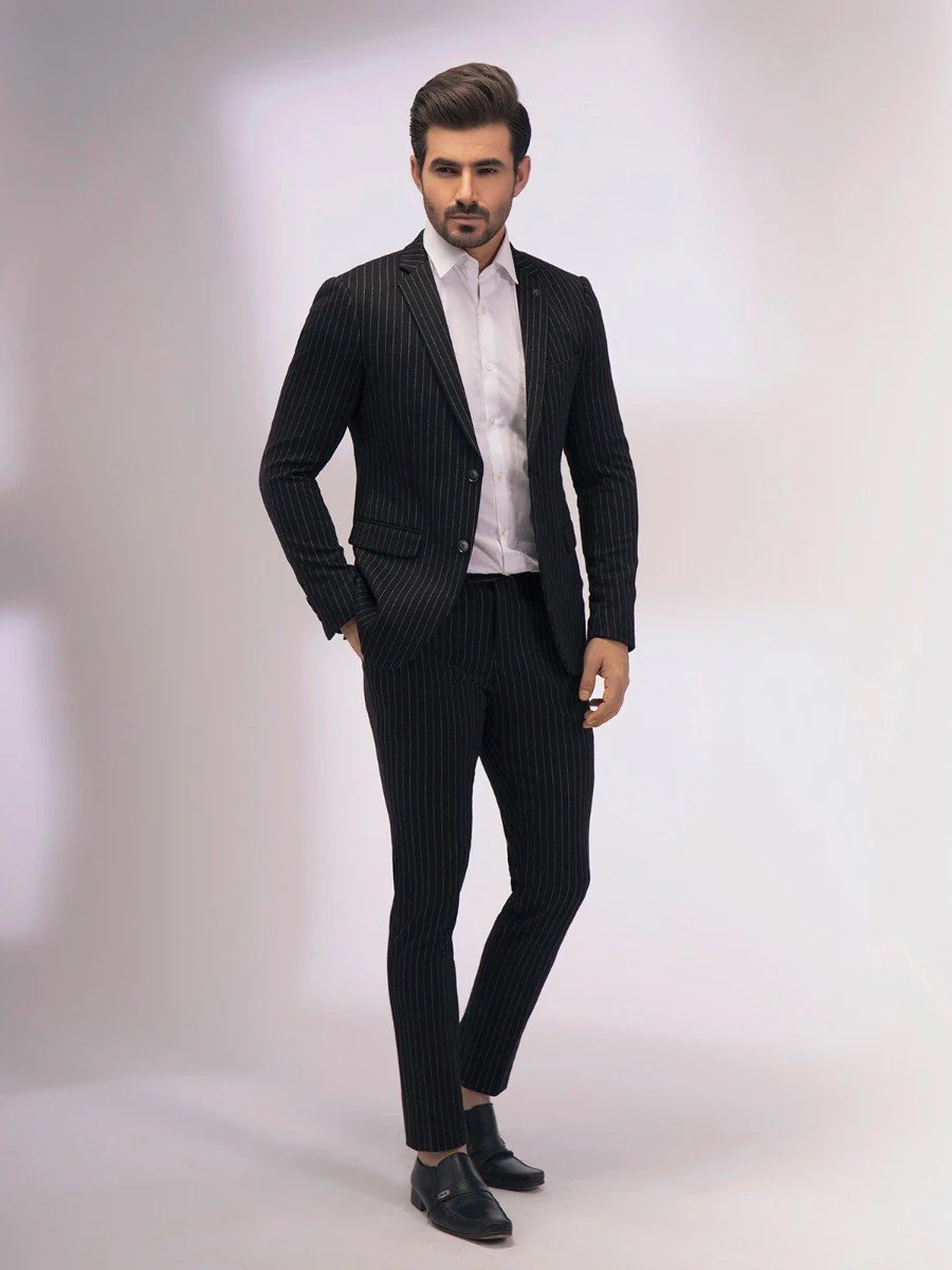 Men's Black Single Breast - EMTSB20-8135 - Image 3