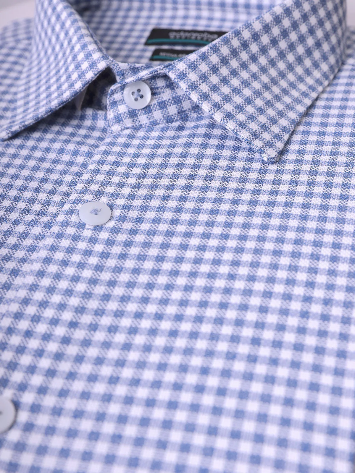 Men's Blue & White Shirt - EMTSB21-001 - Image 3