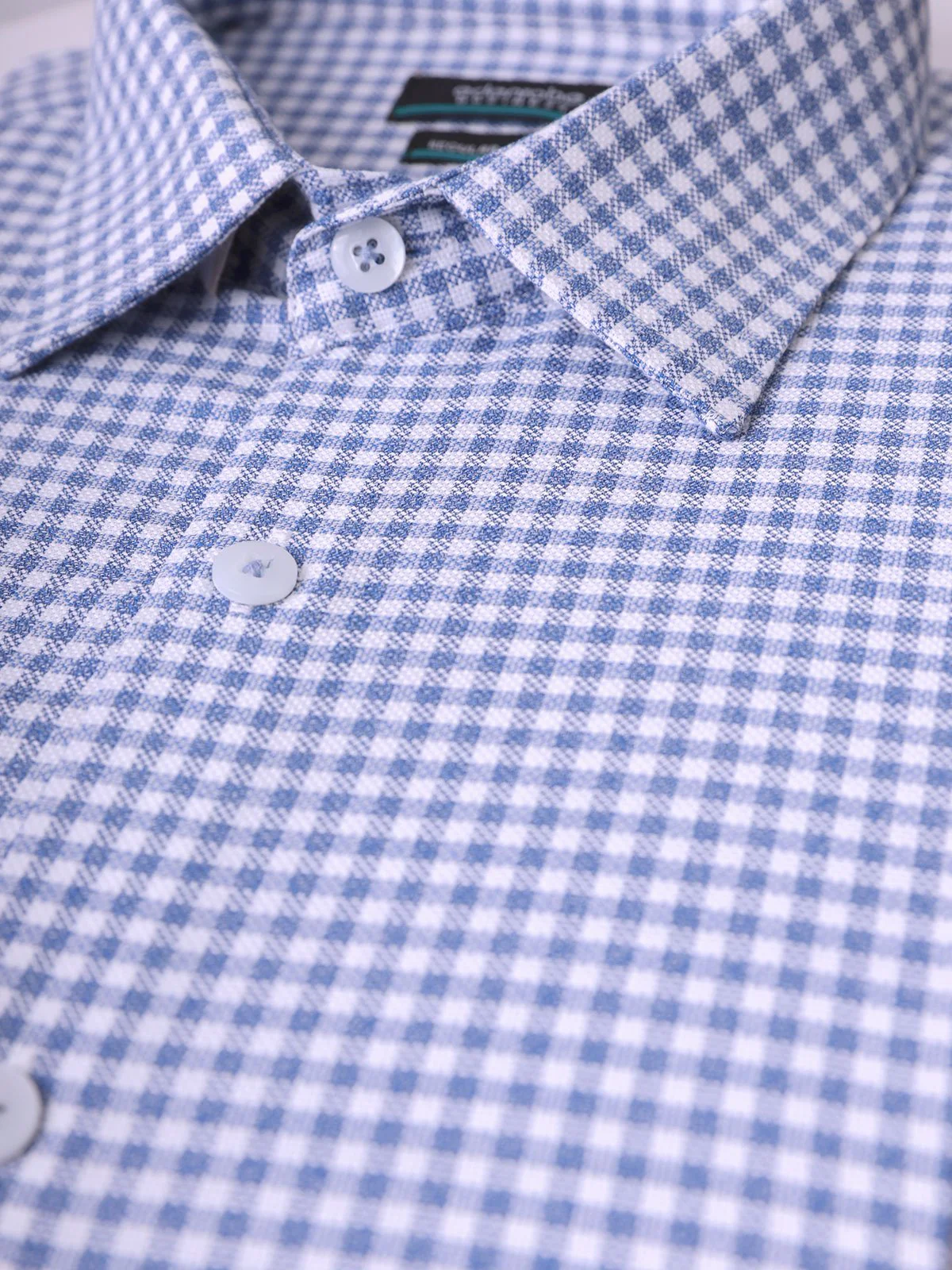 Men's Blue & White Shirt - EMTSB21-001 - Image 6