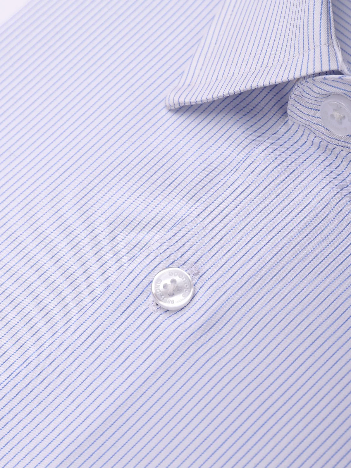 Men's Blue Stripe Shirt - EMTSB21-013 - Image 3