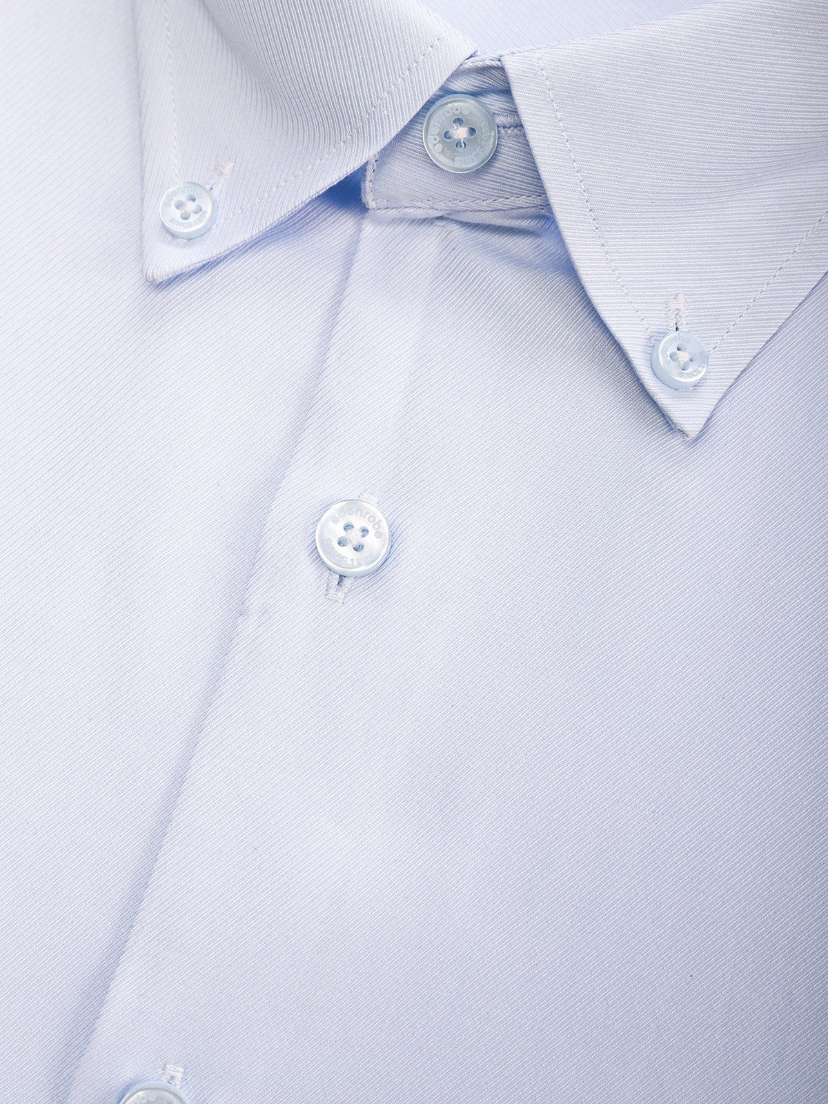 Men's Light Blue Textured Shirt - EMTSB21-021 - Image 3
