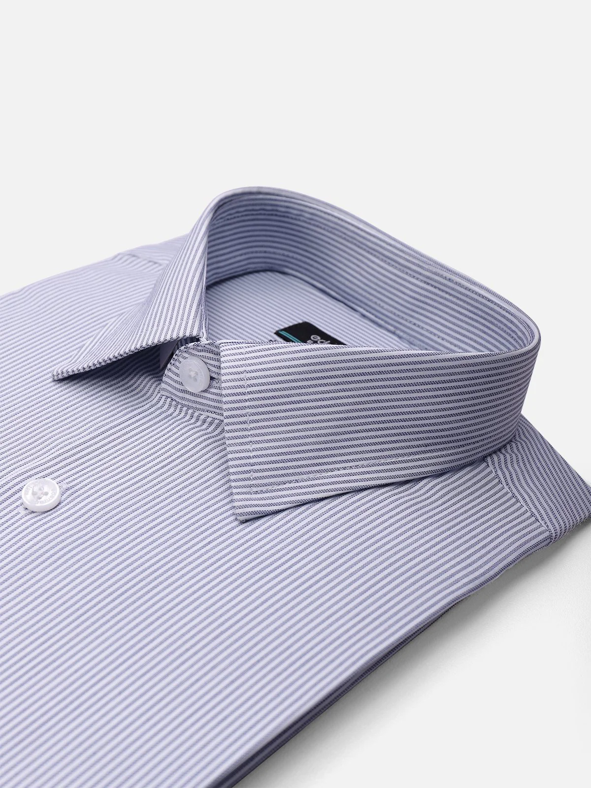 Men's Blue Stripe Shirt - EMTSB21-030 - Image 2