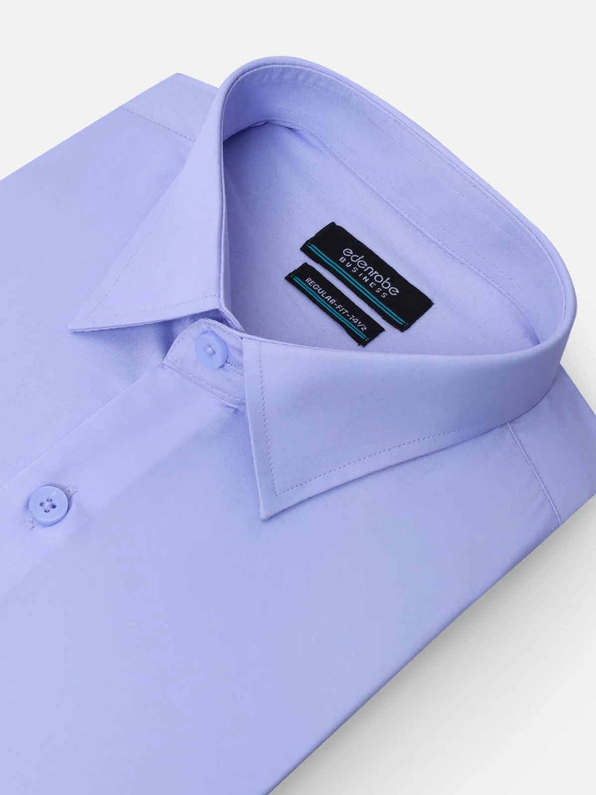 Men's Lavender Plain Shirt - EMTSB21-036 - Image 2