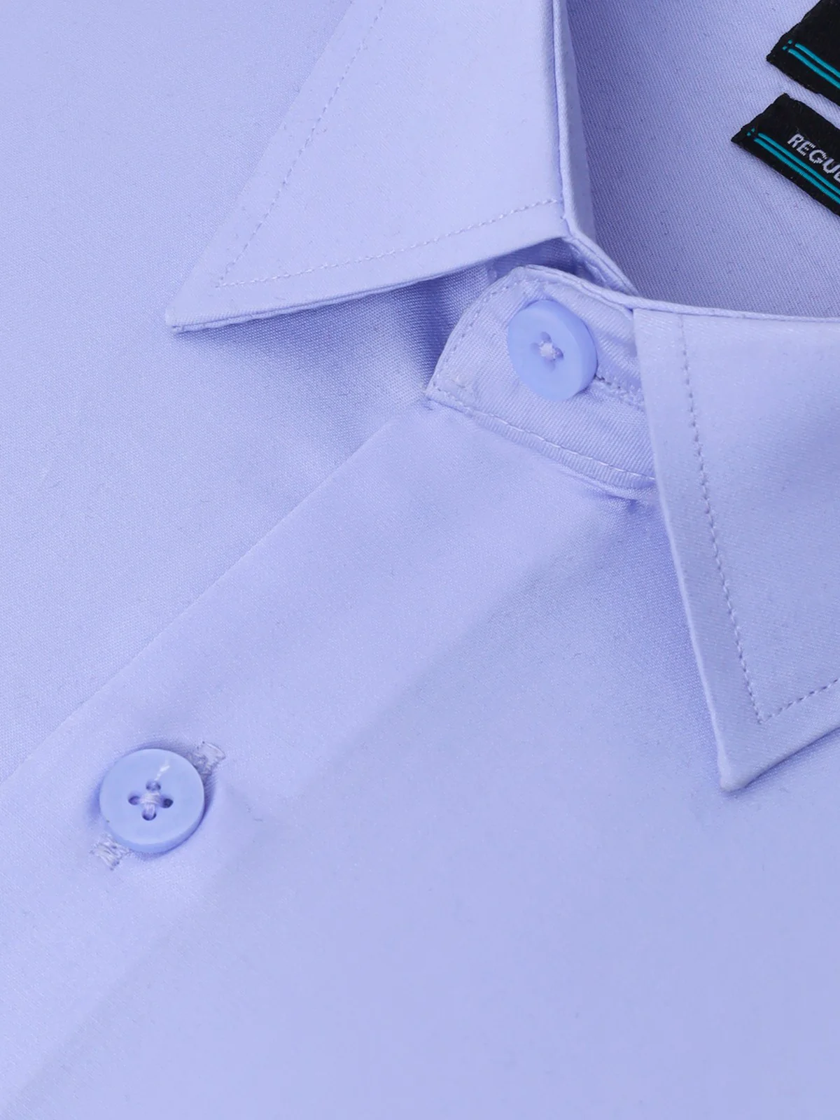Men's Lavender Plain Shirt - EMTSB21-036 - Image 3