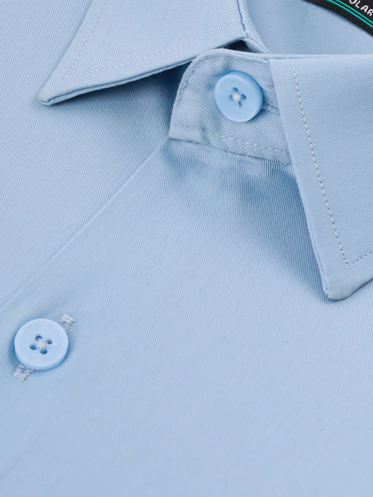 Men's Sky Blue Shirt Plain - EMTSB21-039 - Image 3