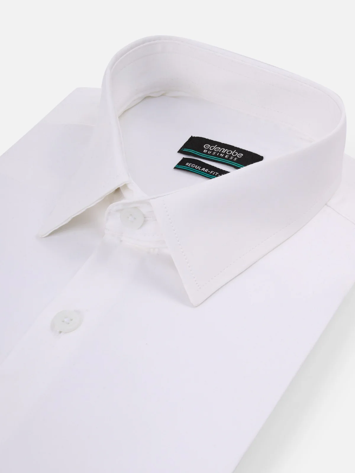 Men's White Shirt Plain - EMTSB21-047 - Image 2