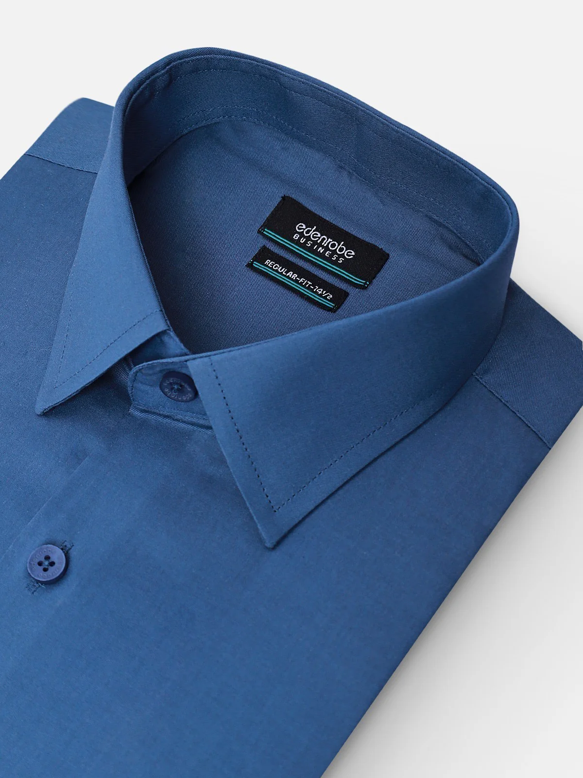 Men's Dull Indigo Shirt Plain - EMTSB21-053 - Image 2