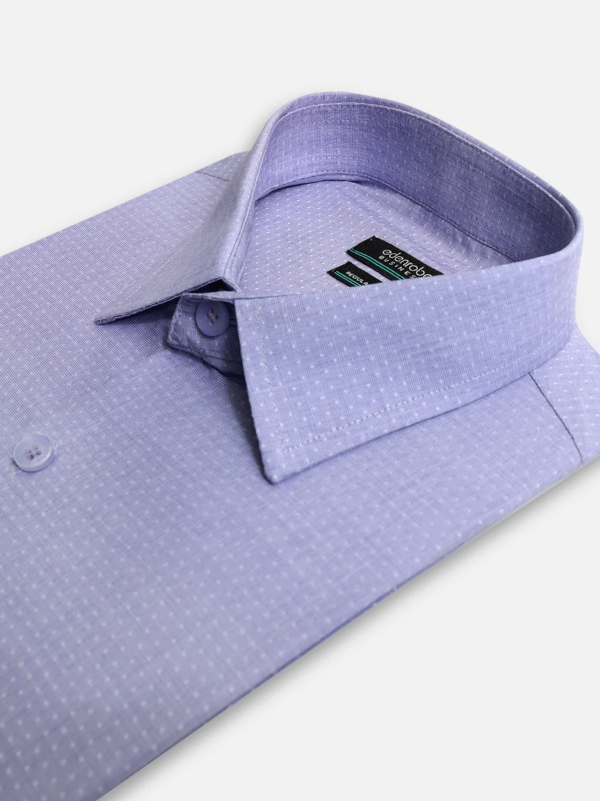 Men's Lilac Shirt Textured - EMTSB21-063 - Image 2