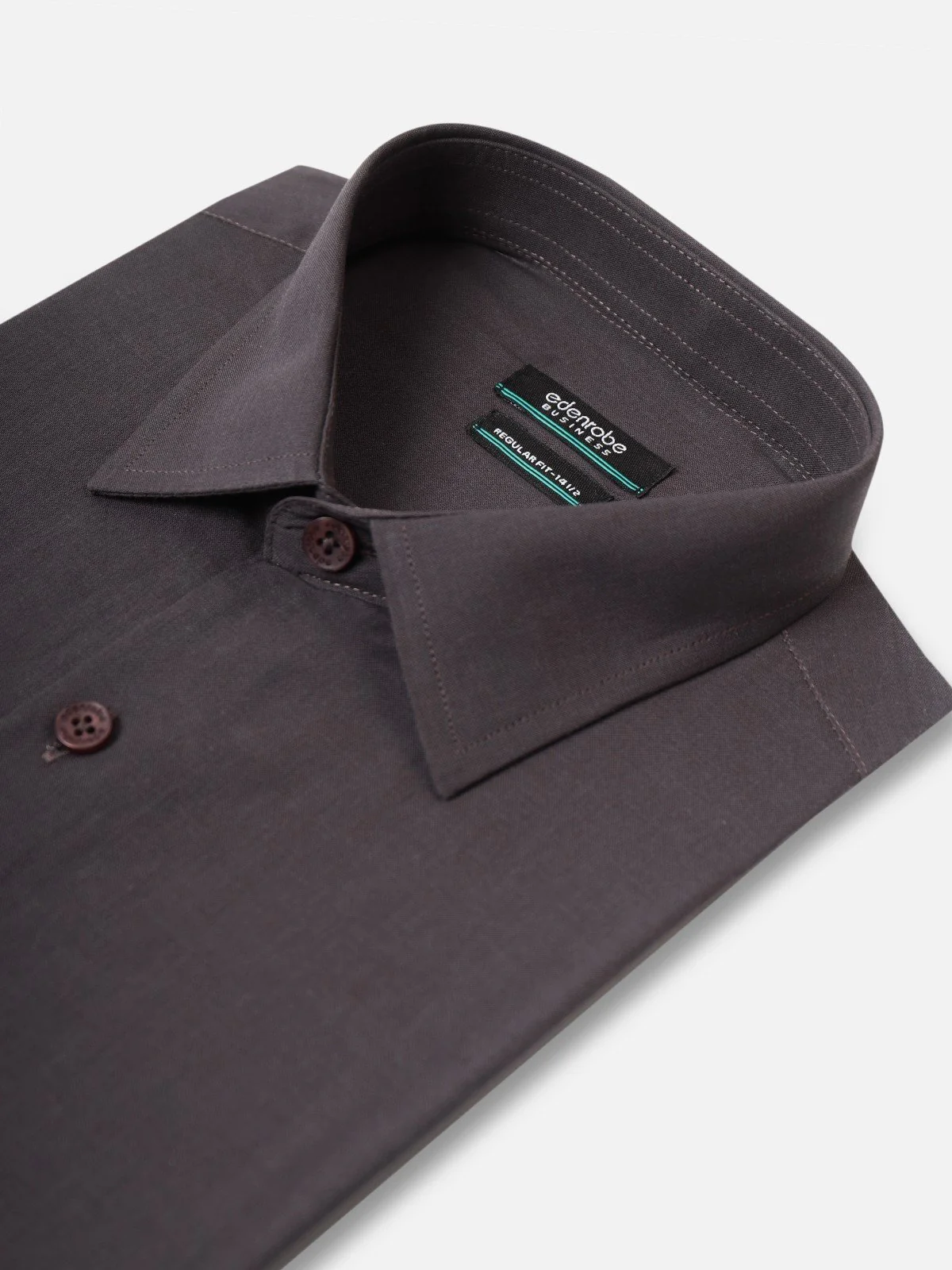 Men's Charcoal Shirt Plain - EMTSB22-072 - Image 2