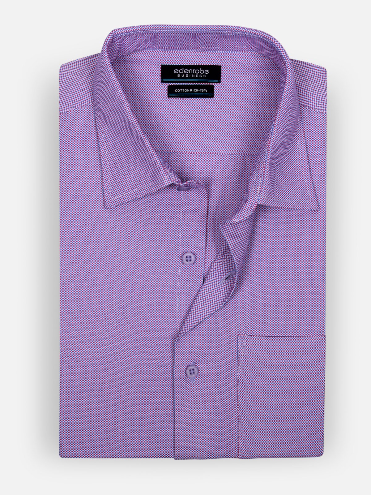 Men's Mauve Shirt - EMTSF17-10889 - Image 2