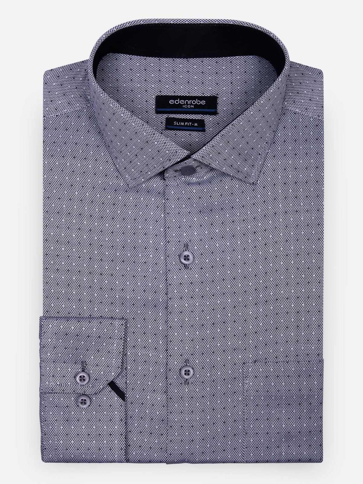 Men's Grey Shirt - EMTSI17-50116 - Image 2