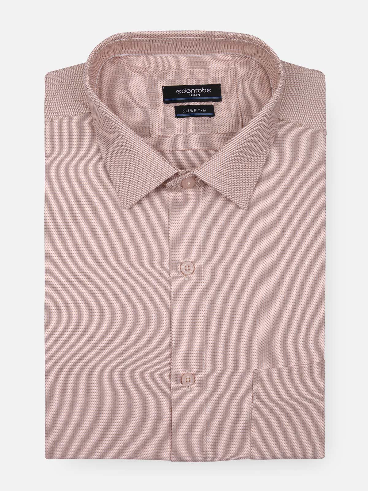 Men's Light Brown Shirt - EMTSI18-50129 - Image 2