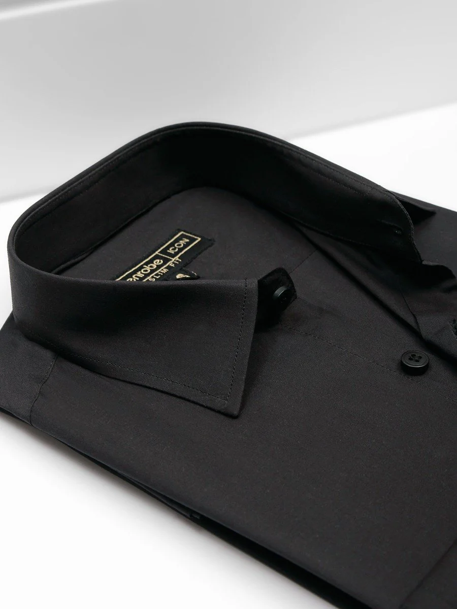 Men's Black Shirt - EMTSI20-50183 - Image 3