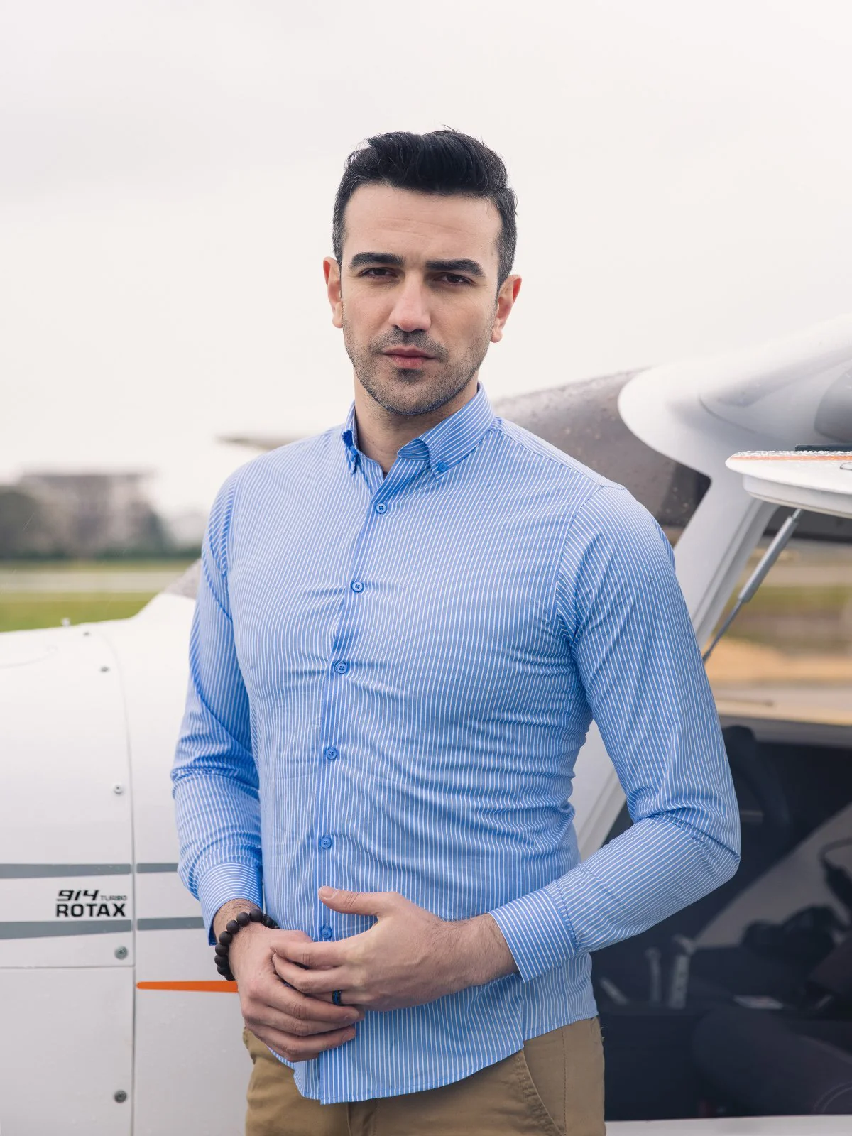 Men's Blue Shirt - EMTSI21-50190 - Image 4
