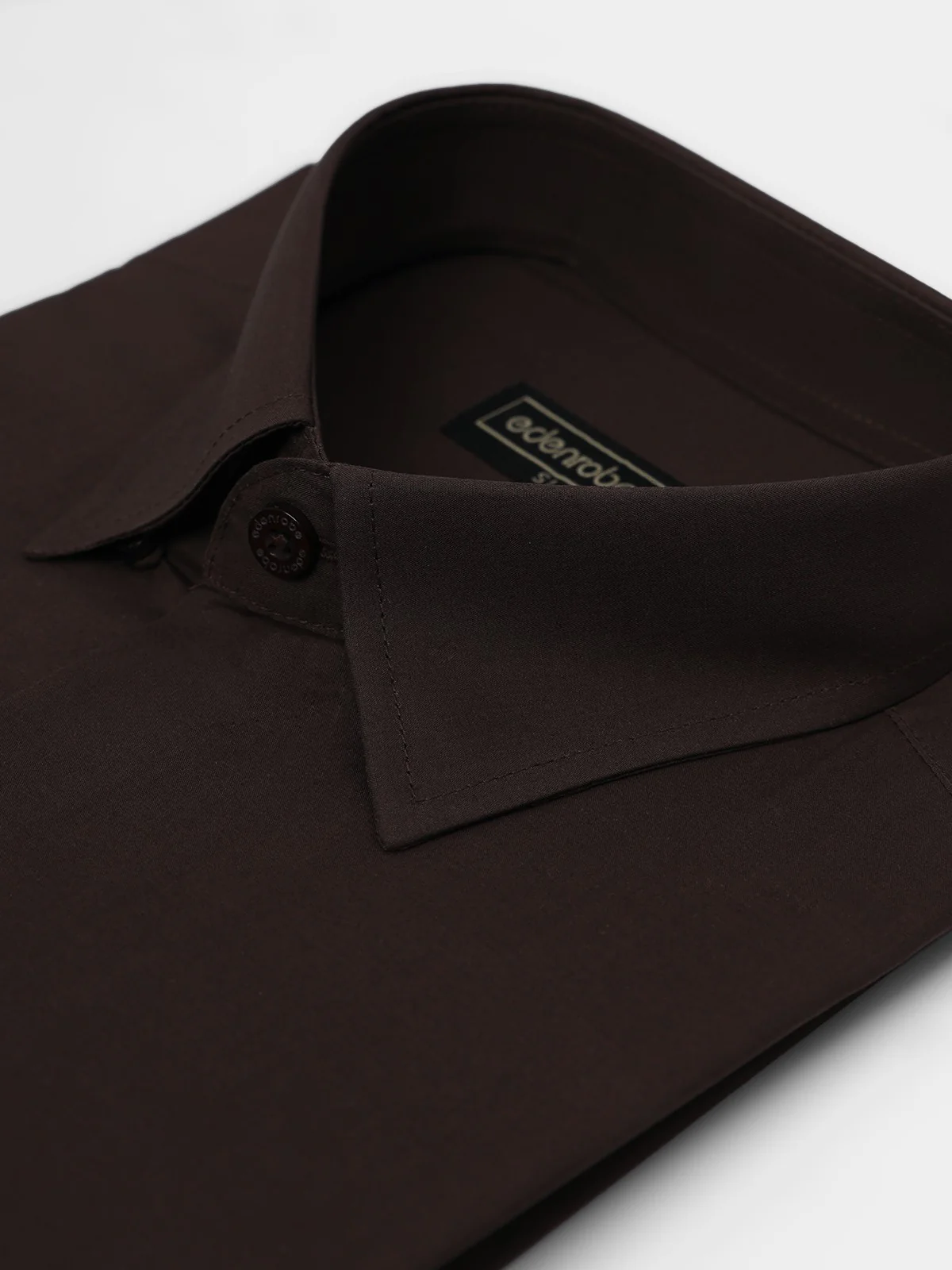 Men's Brown Shirt - EMTSI21-50192 - Image 2