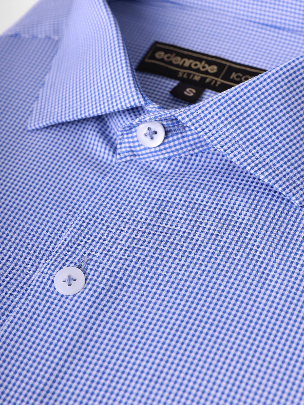Men's Blue Shirt - EMTSI21-50193 - Image 3