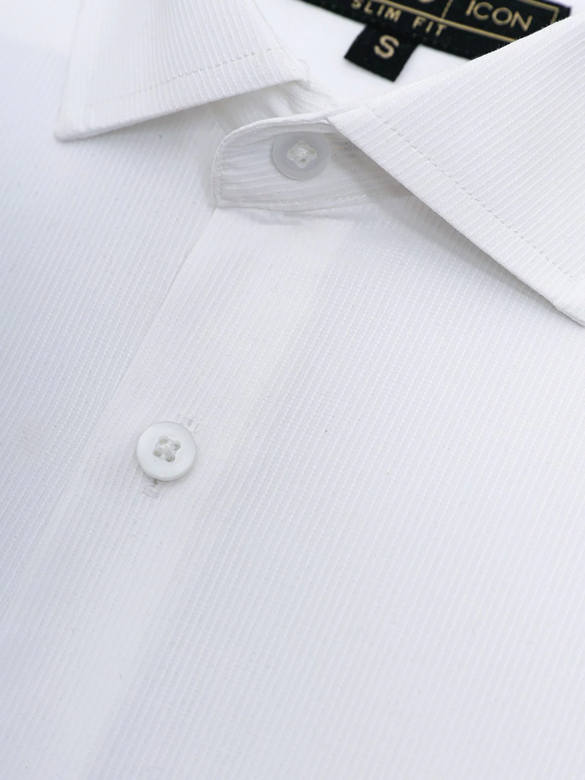 Men's White Shirt - EMTSI21-50195 - Image 3