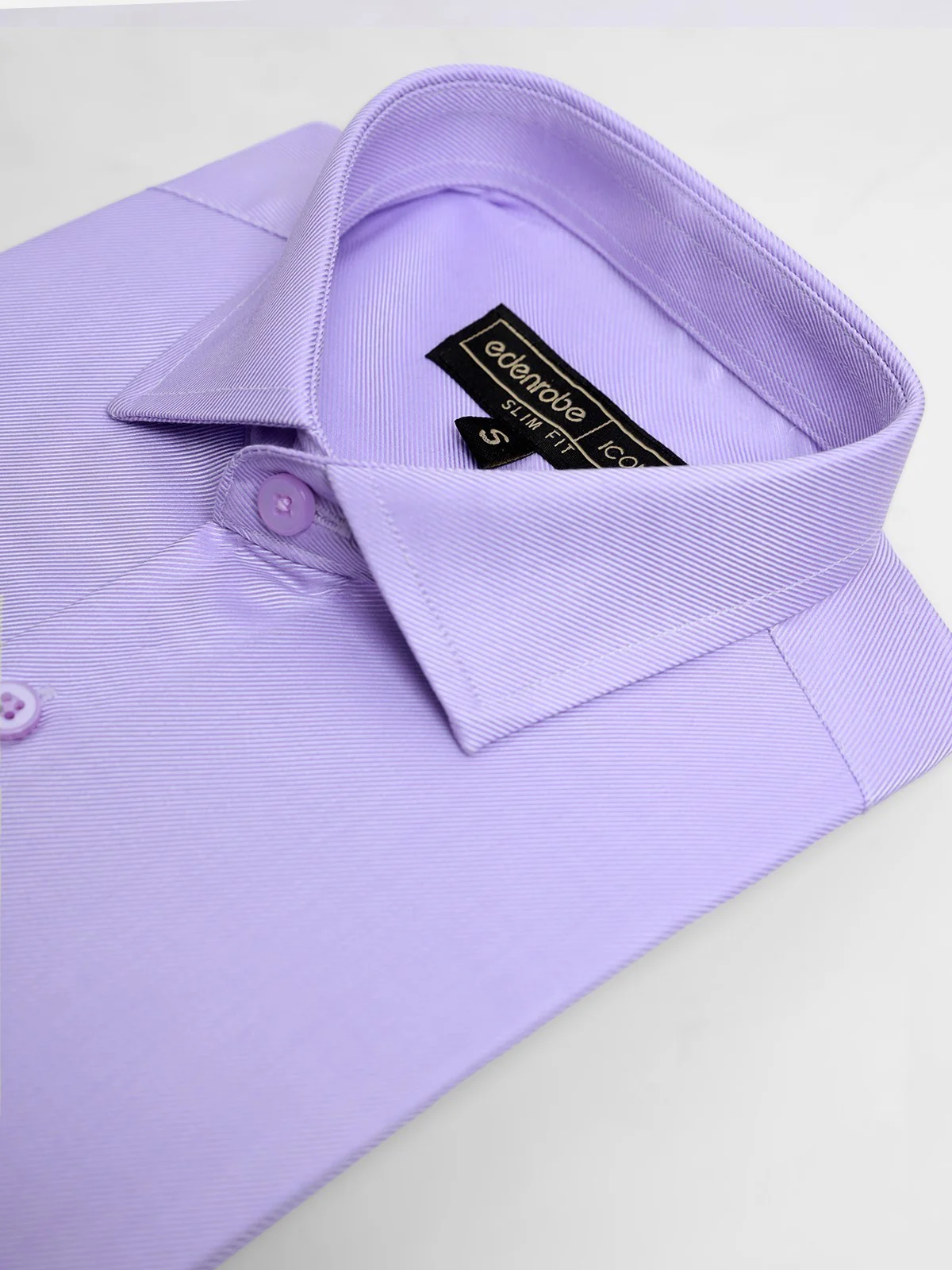 Men's Lavender Shirt - EMTSI21-50196 - Image 3