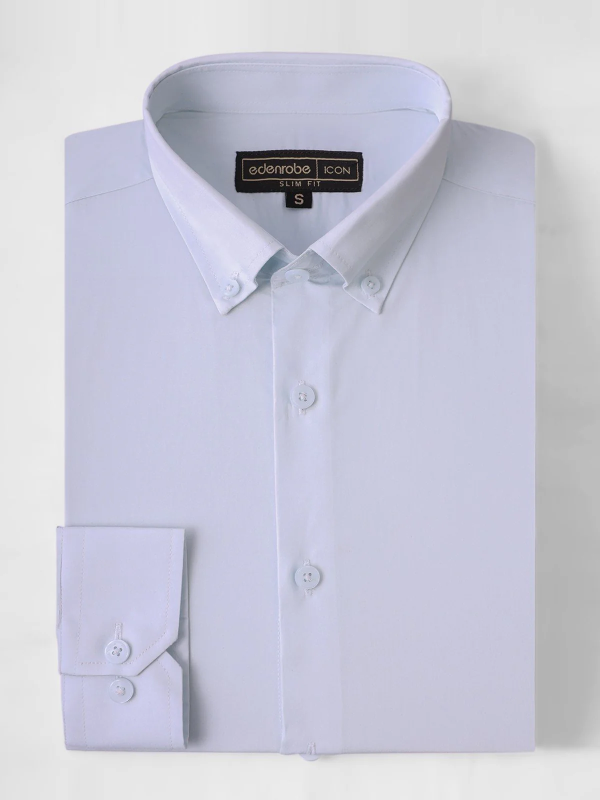 Men's Light Grey Shirt - EMTSI21-50197 - Image 4