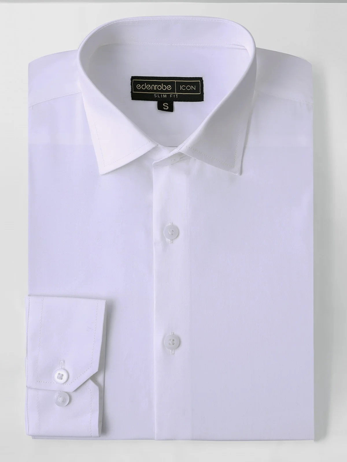 Men's White Shirt - EMTSI21-50206 - Image 3