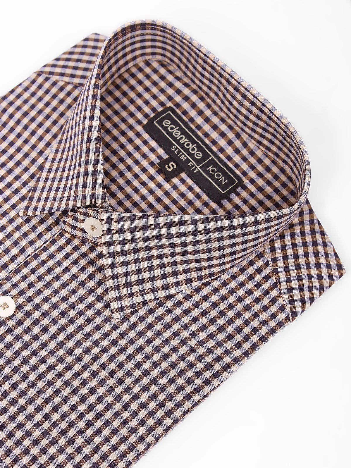 Men's Light Brown Shirt - EMTSI21-50208 - Image 2
