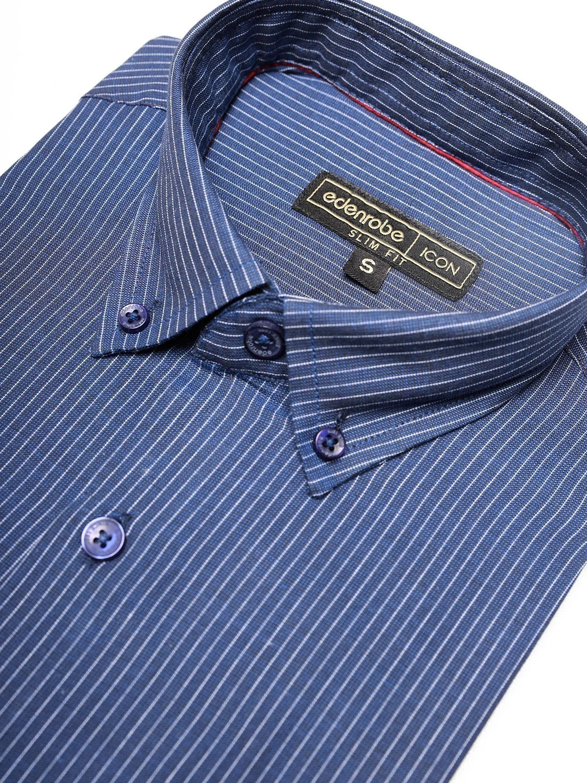 Men's Blue Shirt - EMTSI21-50218 - Image 2