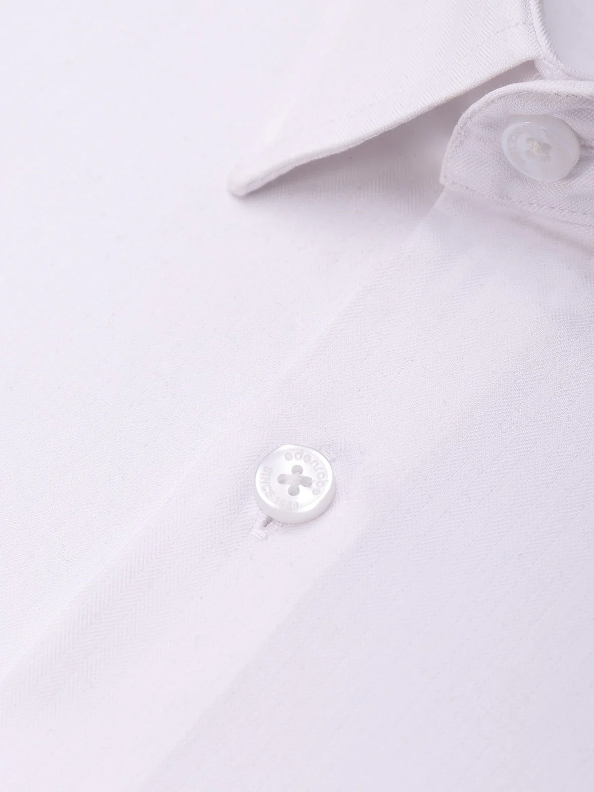 Men's White Shirt Plain - EMTSI21-50231 - Image 3