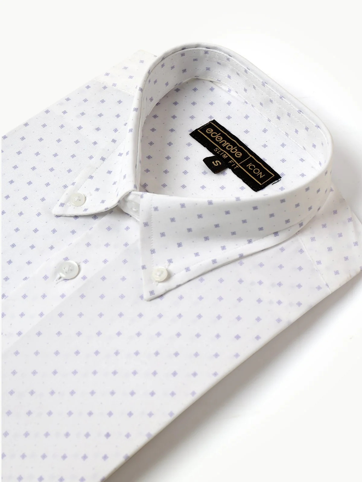 Men's White Shirt - EMTSI22-50243 - Image 3