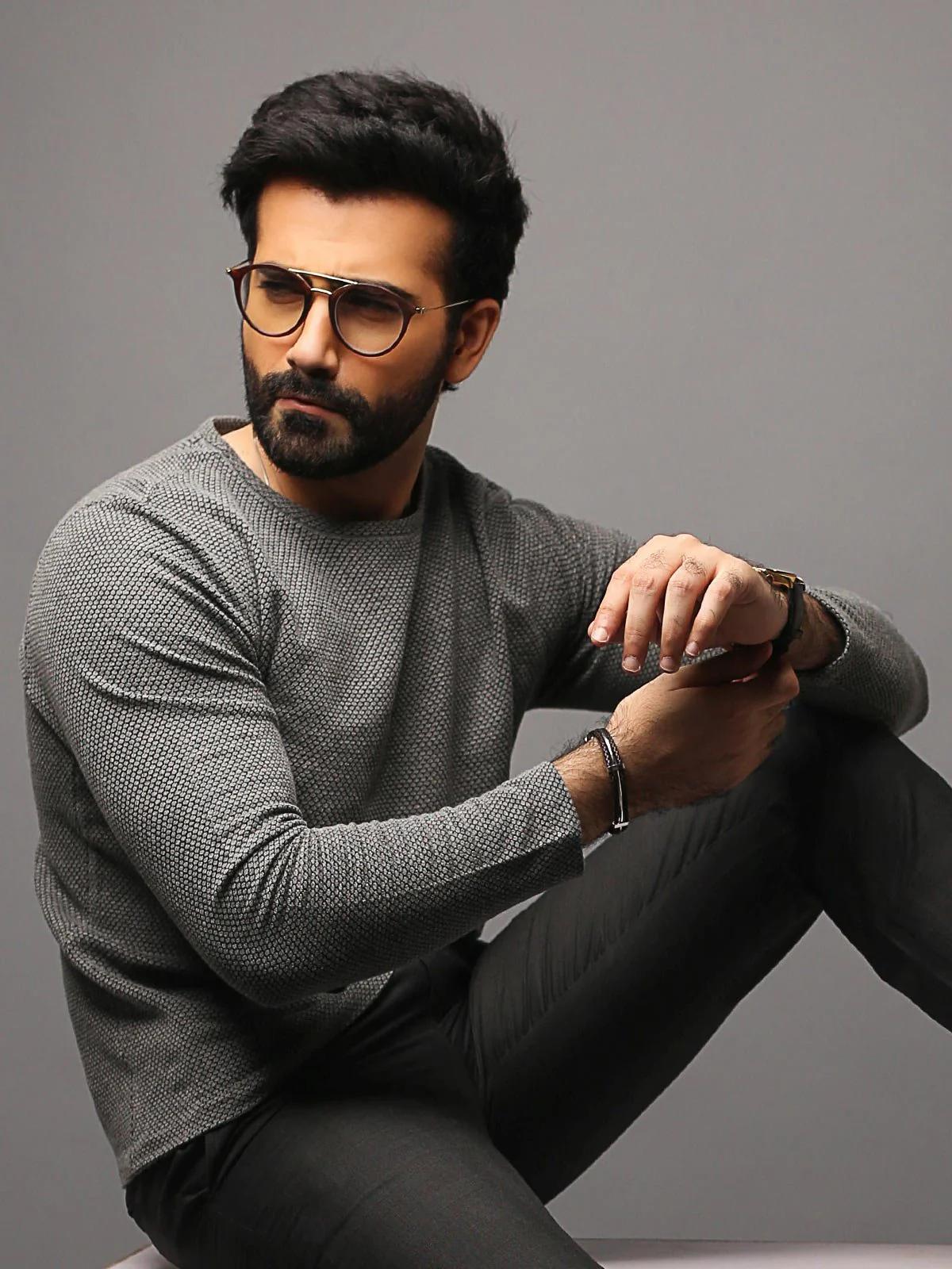 Men's Grey SweatShirt - EMTSS18-006 - Image 2