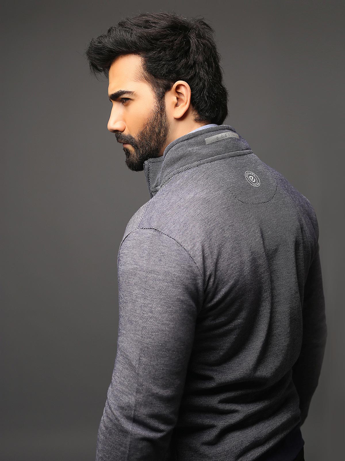 Men's Blue SweatShirt - EMTSS18-009 - Image 5