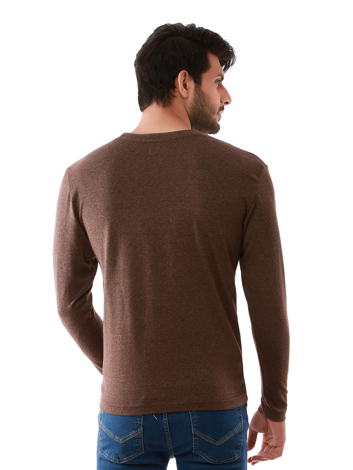 Men's Slate Black SweatShirt - EMTSS19-033 - Image 3